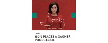 RATP: 150 lots de deux places de cinéma pour aller voir le film "Jackie" à gagner