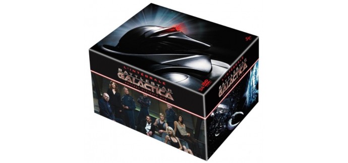 Amazon: L'intégrale de la série Battlestar Galactica en DVD à 25,45€