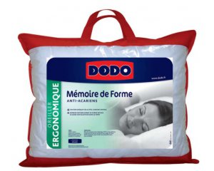 Conforama: Oreiller à mémoire de forme 40 X 60 cm DODO à 26,25€