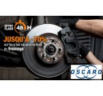 Oscaro: 70% de rabais sur tous les équipements de freinage