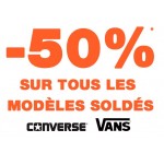 Courir: 50% de réduction sur toutes les chaussures Converse et Vans soldées