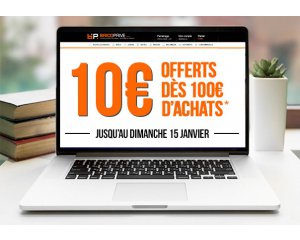 Brico Privé: 10€ offerts en bon d'achat pour dès 100€ d'achat