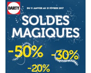 Darty: Soldes magiques : de nombreuses réductions sur une sélection d'articles