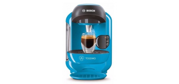 Cdiscount: Machine à café Tassimo Vivy Bleu clair Bosch TAS1255 à 29,90€