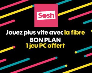 Sosh: Un jeu PC offert pour la souscription à un forfait Sosh Mobile + Livebox