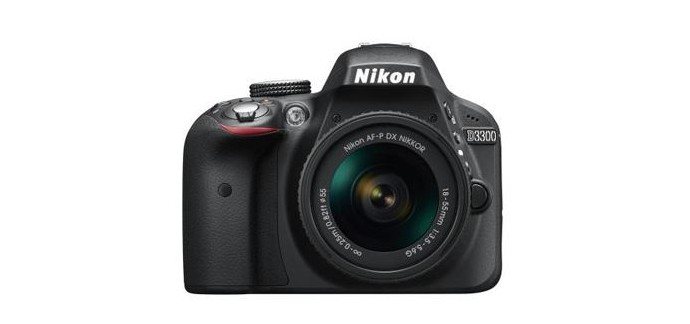 Le Monde.fr: 1 Reflex Nikon D3300 Noir + Objectif AF-P 18-55 VR à gagner