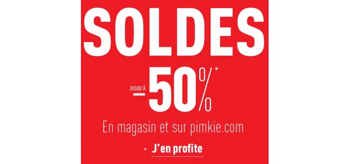 Pimkie: Soldes : jusqu'à -50% sur une sélection d'articles