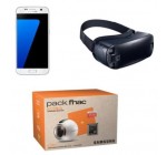 Fnac: Samsung Galaxy S7 + casque Gear VR + Camera Gear 360 à 599€ (dont 100€ via ODR)