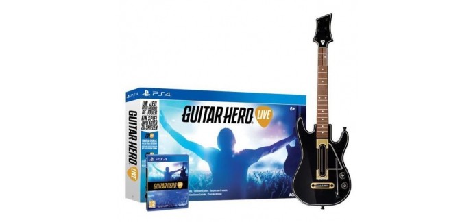 Cdiscount: Guitar Hero Live sur PS4 à 19,99€