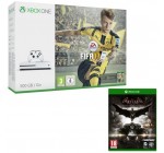 Cdiscount: Xbox One S 500 Go FIFA 17 + Batman Arkham Knight à 249,99€