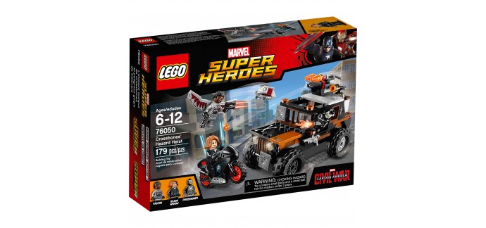Fnac: LEGO Marvel Super Heroes - L'attaque toxique de Crossbones - 76050 à 16,99€