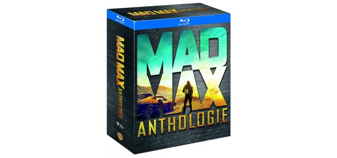 Cdiscount: Coffret Blu-ray Mad Max Anthologie en soldes à 9,99€