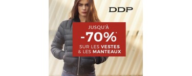 DDP: Jusqu'à -70% sur les manteaux et les vestes