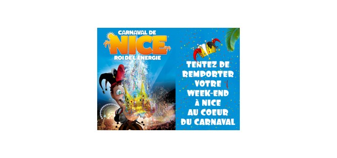 BFMTV: Un week-end tout compris à Nice pour assister au Carnaval à gagner