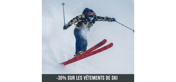 O'Neill: 30% de réduction sur les vêtements de ski