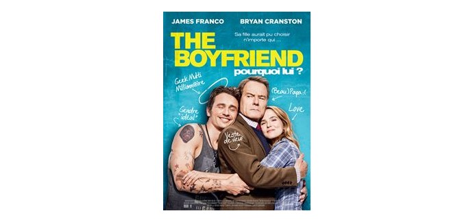 Jeuxvideo.com: 20x2 places de ciné pour le film "The boyfriend" à gagner