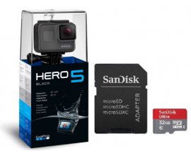 eBay: GoPro Hero5 Black Edition + carte SD 32 Go à 258€ au lieu de 329€