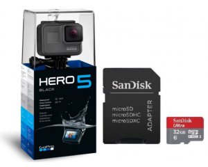 eBay: GoPro Hero5 Black Edition + carte SD 32 Go à 258€ au lieu de 329€