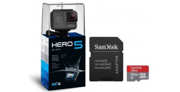 eBay: GoPro Hero5 Black Edition + carte SD 32 Go à 258€ au lieu de 329€