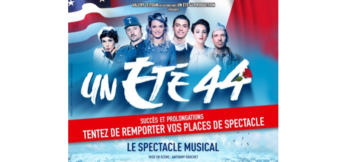 BFMTV: 10 lots de 2 places pour le spectacle musical "Un été 44" à gagner