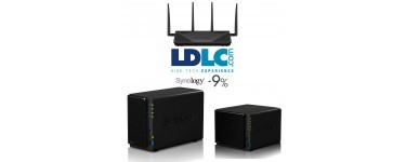 LDLC: -9% sur la marque Synology (Ex : le NAS DS416play à 427,66€ au lieu de 469,96€)