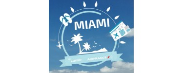 Air France: 2 billets d'avion pour aller à Miami à gagner