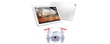 Cdiscount: Tablette Tactile Polaroid IPS de 10,6" + nano drone à 49.99€