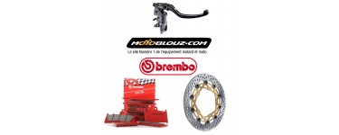 Motoblouz: -20% sur tous les accessoires de freinage de la marque Brembo