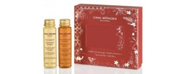 Cinq Mondes: Coffret de massage "Huiles sacrées" offert pour l'achat de deux produits