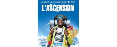 Le Parisien: 15 lots de 2 places de cinéma pour le film "L'ascension" à gagner