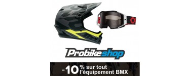 Probikeshop: 10% de réduction sur tout l'équipement BMX