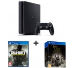 Auchan: PS4 Slim 500Go + CoD Infinite Warfare + Lara Croft et le temple d'Osiris à 299€