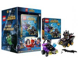 Amazon: Coffret DVD LEGO DC Comics Super Heroes (5 films + 1 boîte LEGO Batman) à 13,99€