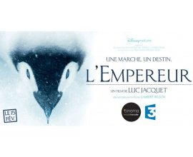 FranceTV: 100 lots de 2 palces de ciné pour le film "L'empereur" à gagner