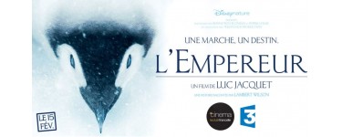 FranceTV: 100 lots de 2 palces de ciné pour le film "L'empereur" à gagner
