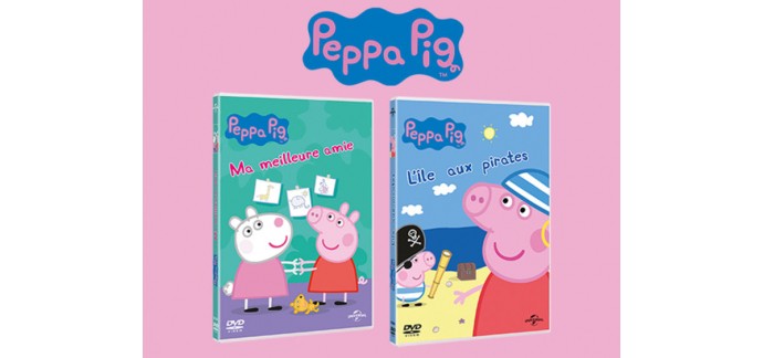 Femme Actuelle: 50 lots des 2 nouveaux volunes DVD de Peppa pig à gagner