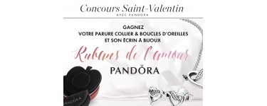 Elle: 10 parures de bijoux Pandora "Rubans de l'Amour" (114 €) à gagner 