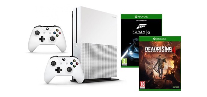 Micromania: Les jeux Forza 6 et Dead Rising 4 offerts pour l'achat d'une Xbox One S
