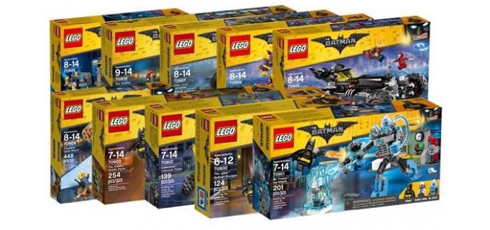 LEGO: Toute la collection LEGO Batman ou LEGO DC Super Hero Girls à gagner