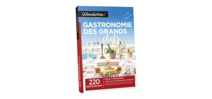 Direct Matin: Une Wonderbox "Gastronomie des Grands Chefs" à gagner