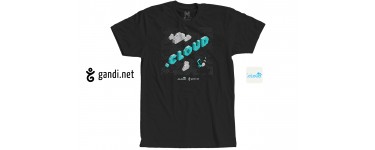 Gandi.net: Un t-shirt offert pour l'enregistrement d'un nouveau nom de domaine en .CLOUD