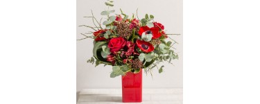 Interflora: Un vase offert pour l'achat du bouquet Déclaration