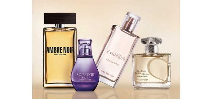 Yves Rocher: Economisez 50% sur tous les parfums