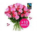 Aquarelle: 10 roses offertes en plus pour la Saint-Valentin