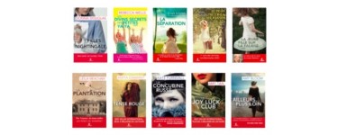 Editions Charleston: 3 lots de 10 romans des éditions Charleston à gagner