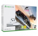 Amazon: Pack Xbox One S 500Go + le jeu Forza Horizon 3 + DLC Hot Wheels à 199€