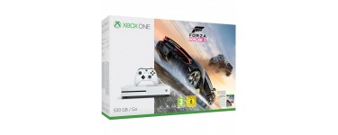 Amazon: Pack Xbox One S 500Go + le jeu Forza Horizon 3 + DLC Hot Wheels à 199€