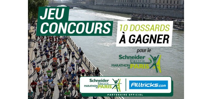 Alltricks: 10 dossards pour le marathon de Paris à gagner en passant commande