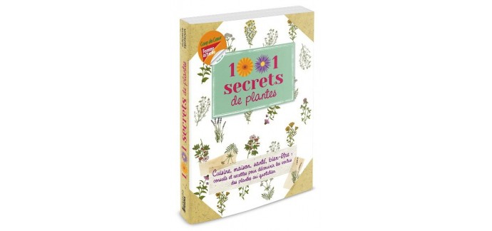Prima: 15 livres "1001, secrets de plantes" à gagner