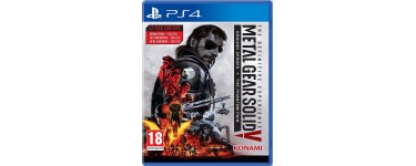 Cdiscount: MGS V The Definitive Experience sur PS4 à 24,99€